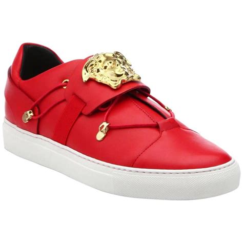 versace red sneakers mens|men's Versace sneakers for sale.